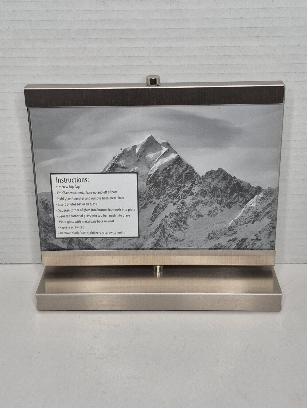 Double Picture Frame You Can Spin